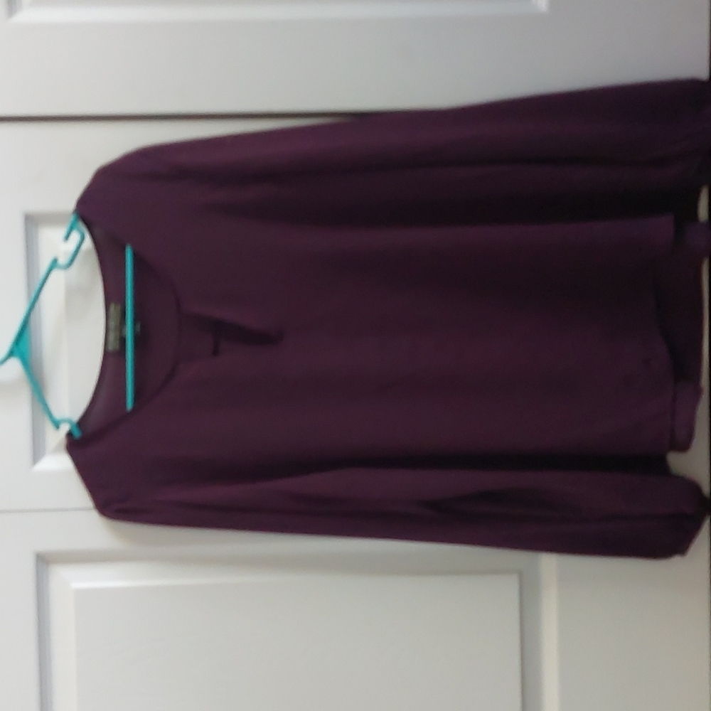 FOREVER 21 IX PURPLE BLOUSE